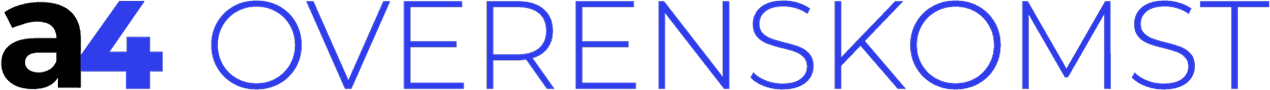 A4 Overenskomst